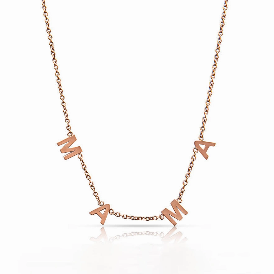 Mama Letter Necklace
