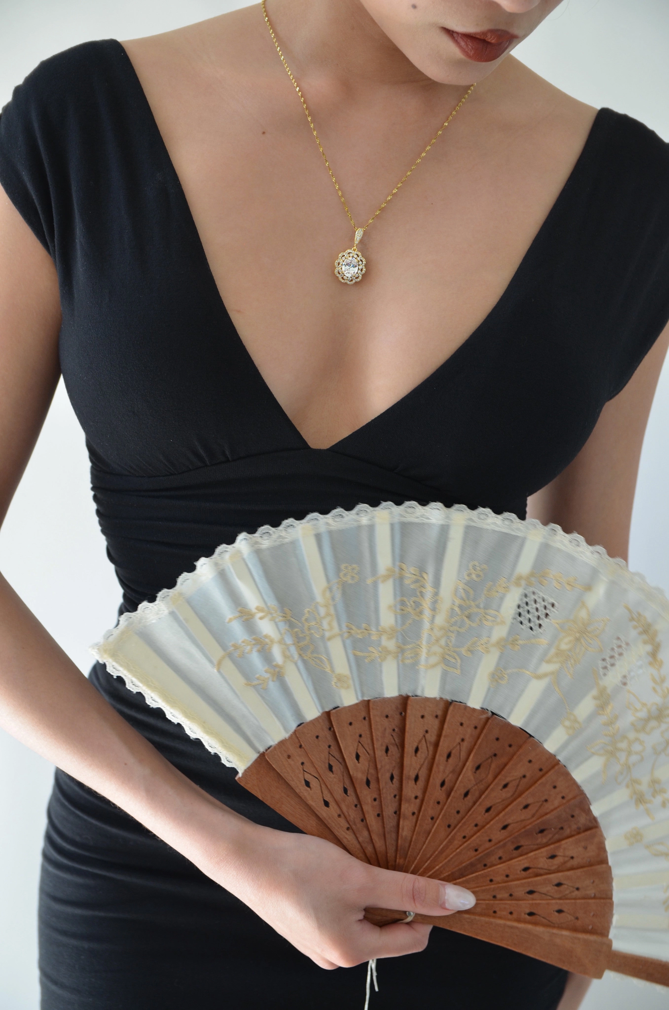 MARIA CLARA DIAMOND FLOWER NECKLACE