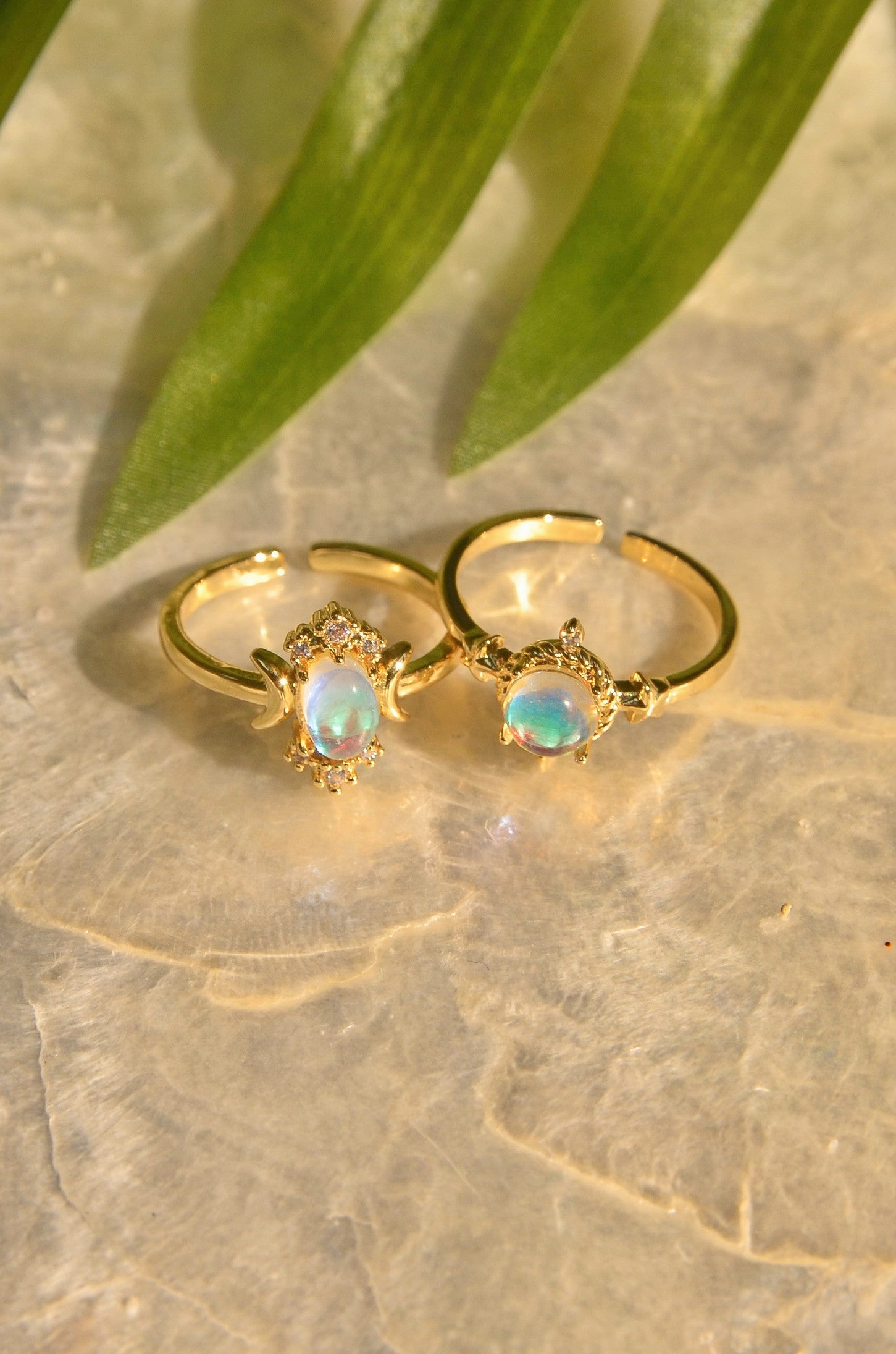 MERMAID MOONSTONE RING