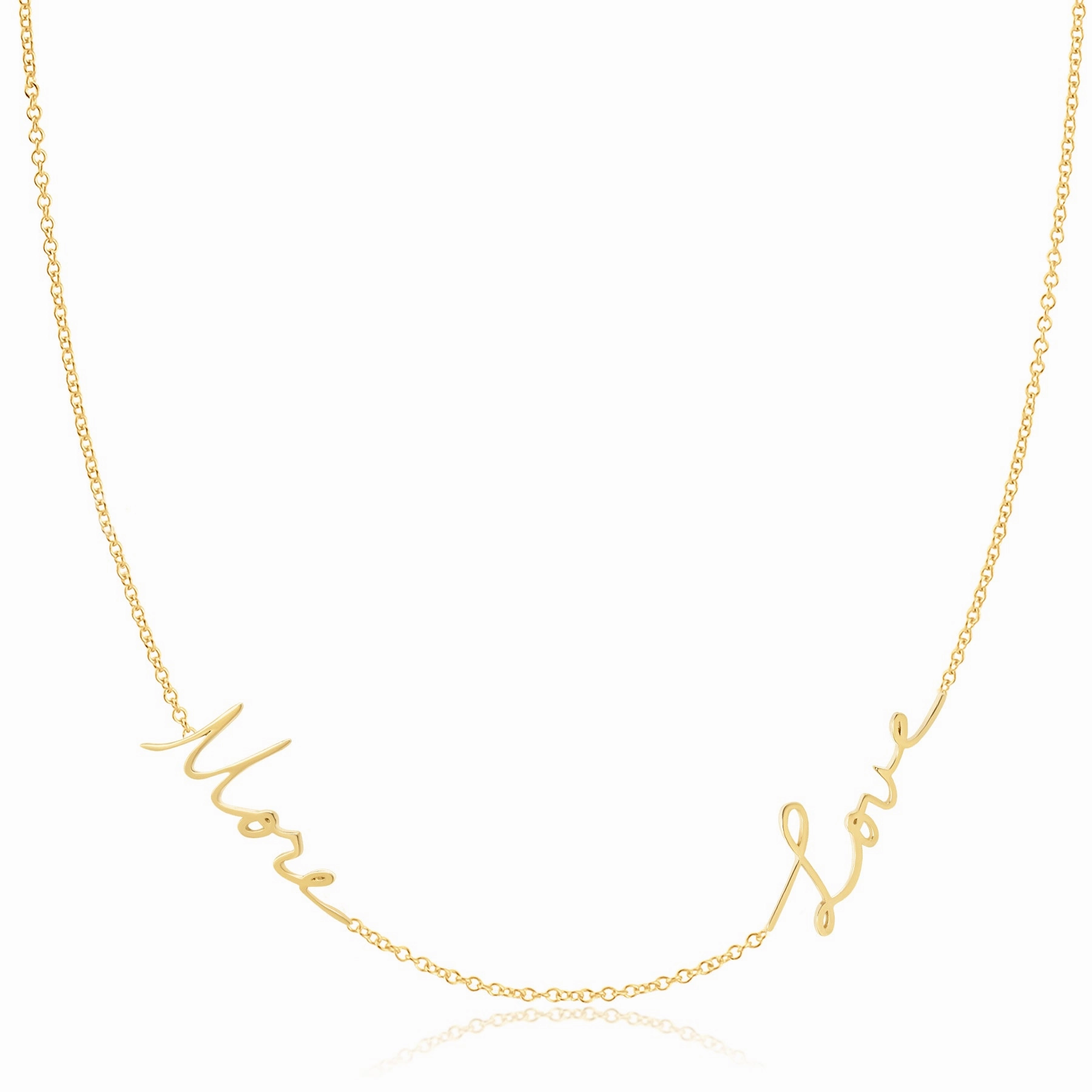 More Love Necklace