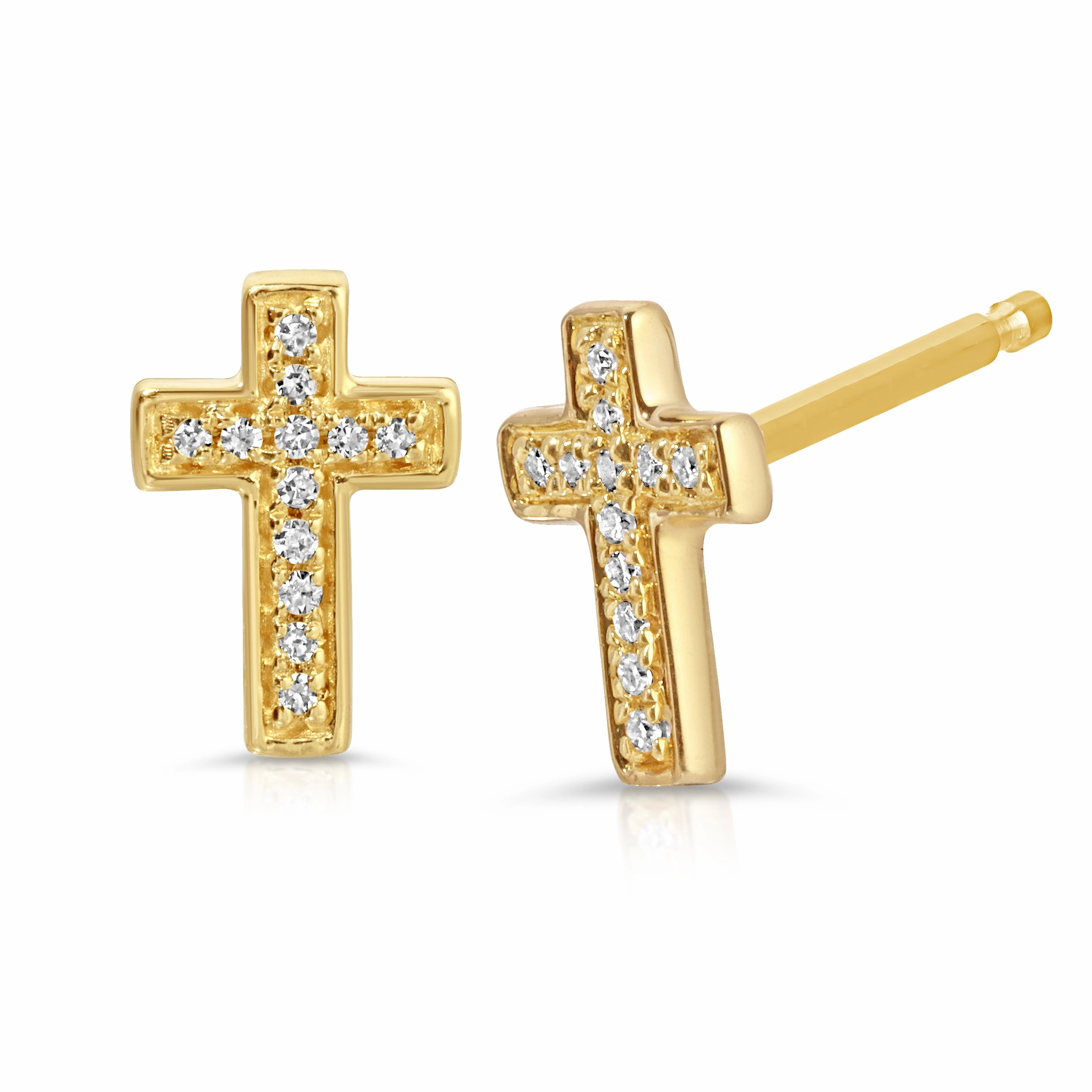 Pav Charm Stud - Cross