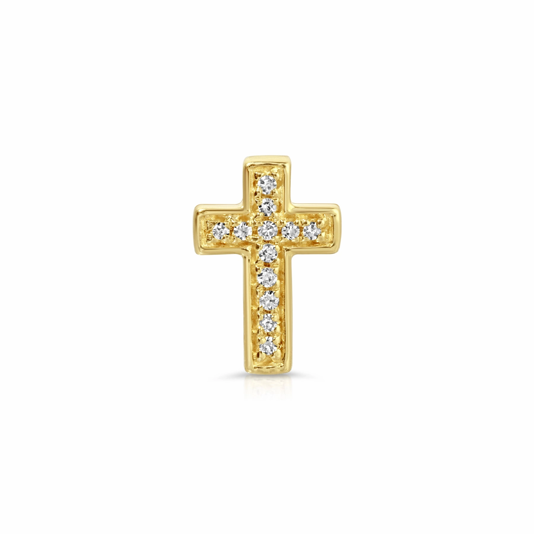 Pav Charm Stud - Cross
