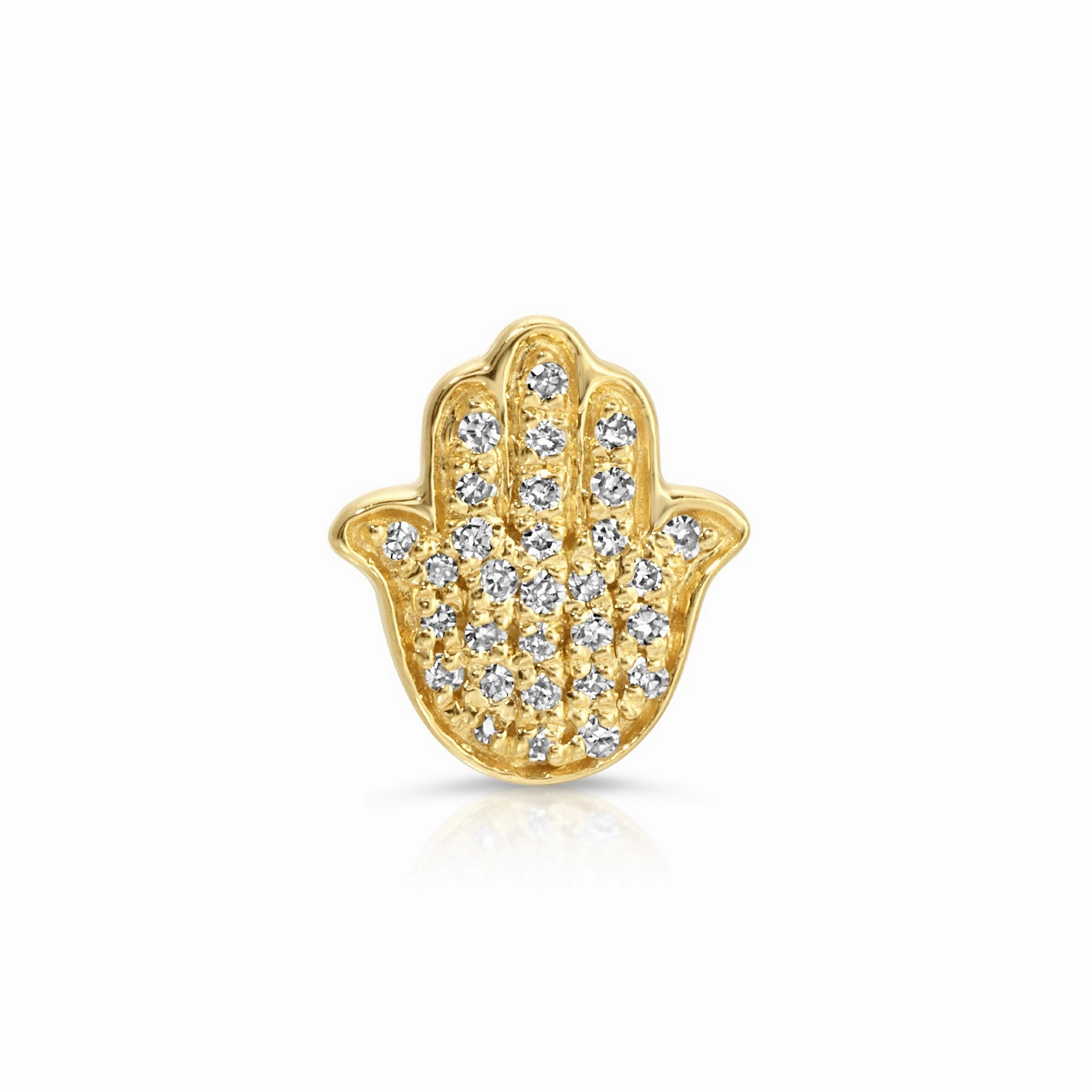 Pav Charm Stud - Hamsa