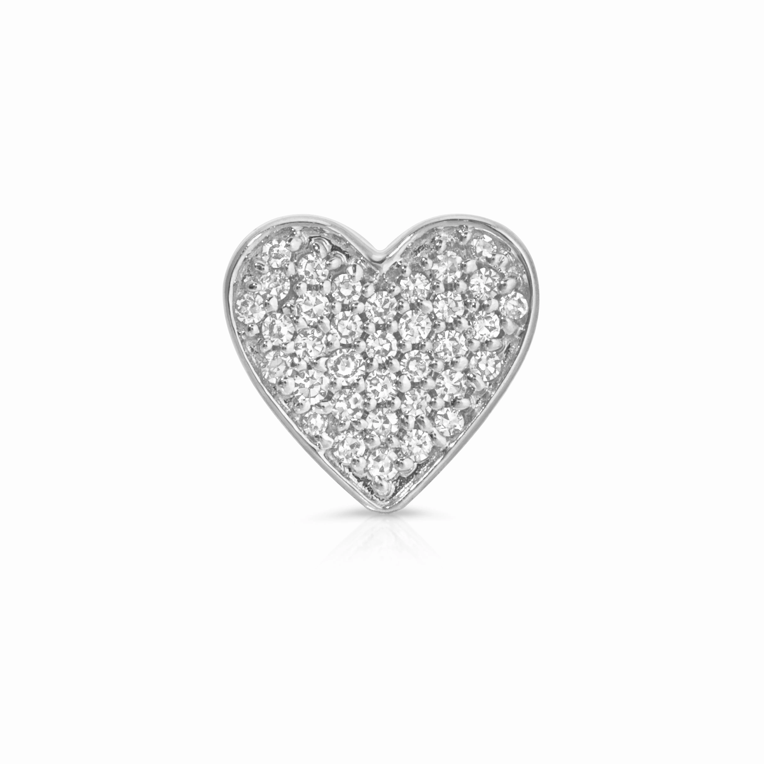Pav Charm Stud - Heart