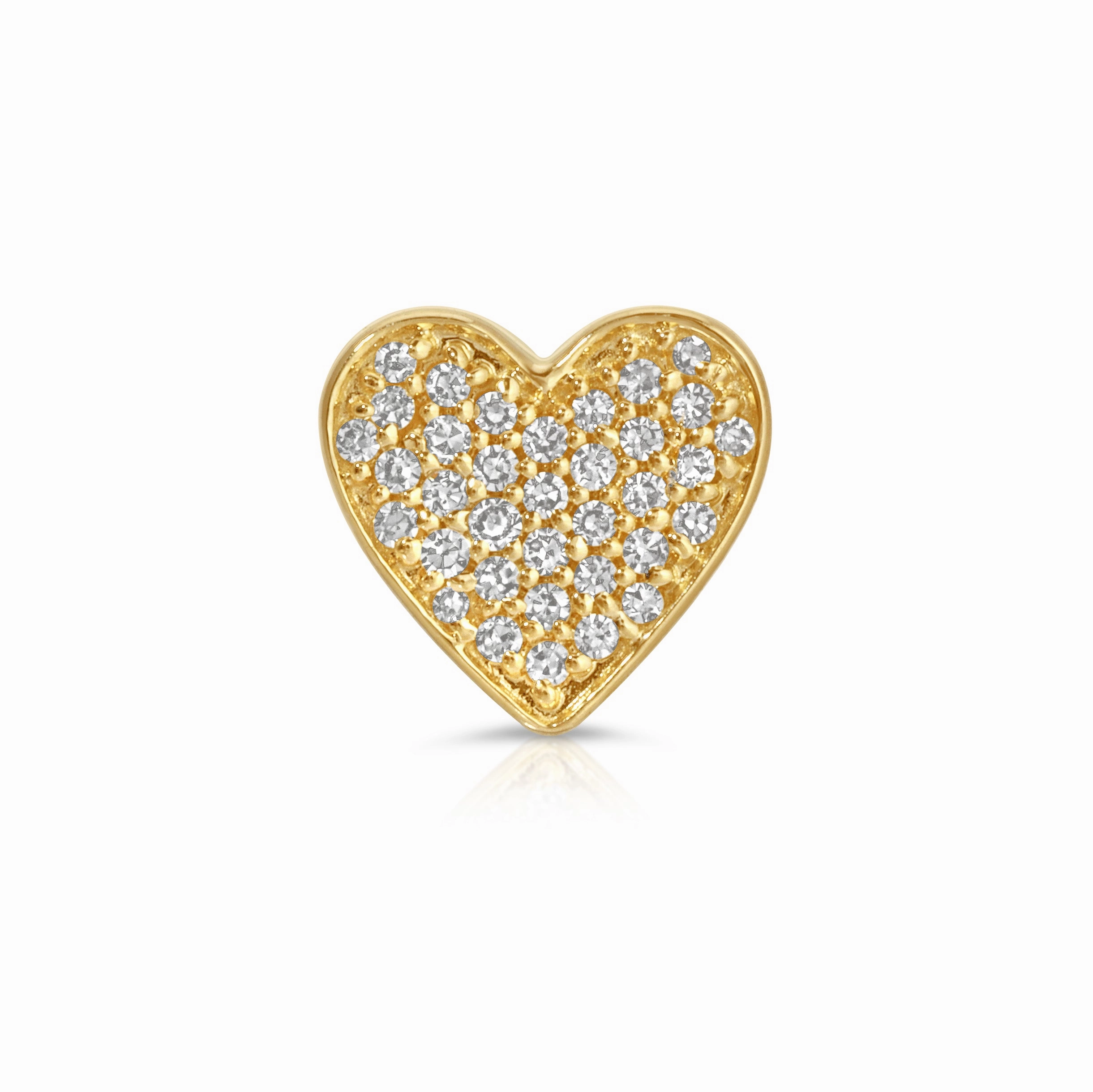 Pav Charm Stud - Heart