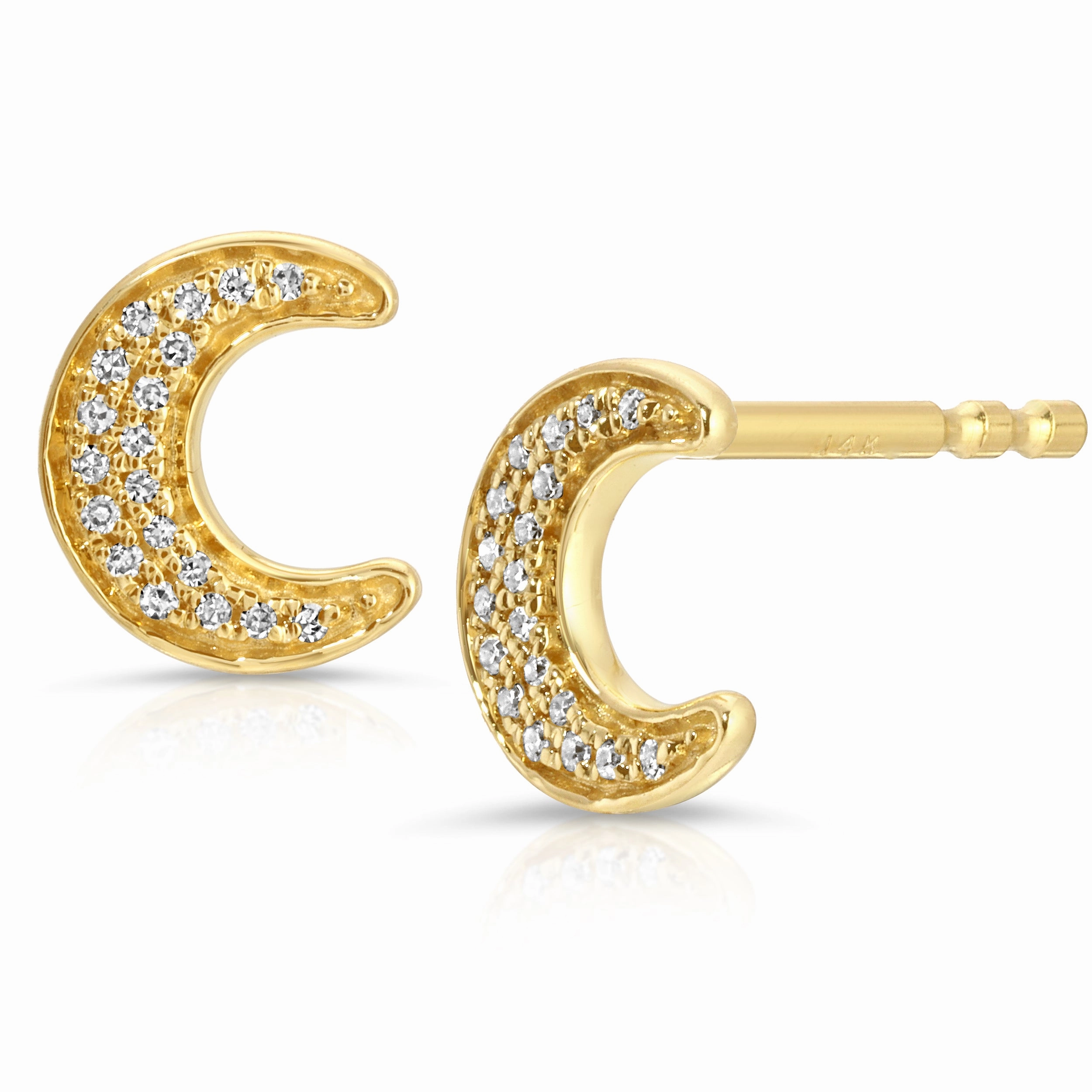 Pav Charm Stud - Moon
