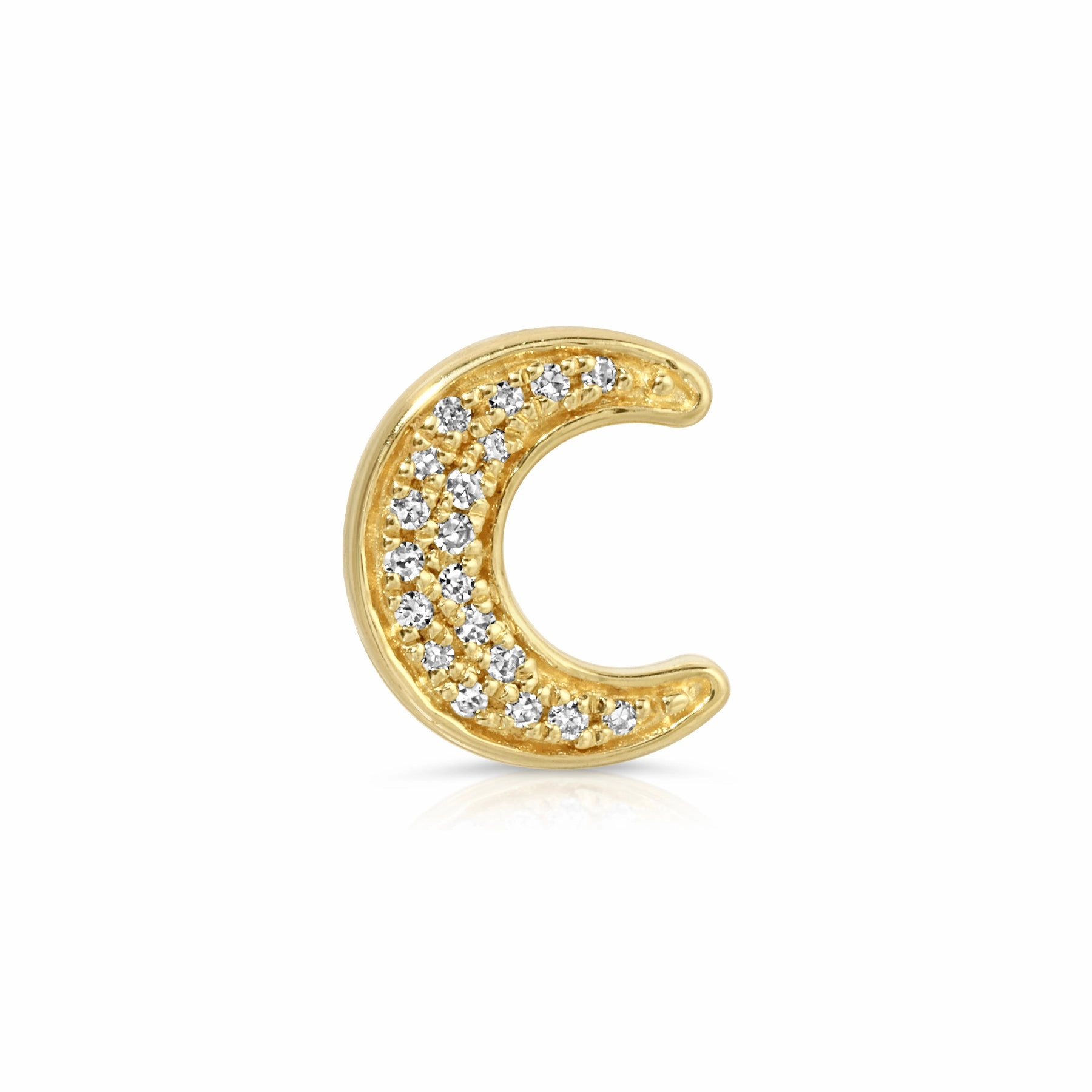 Pav Charm Stud - Moon