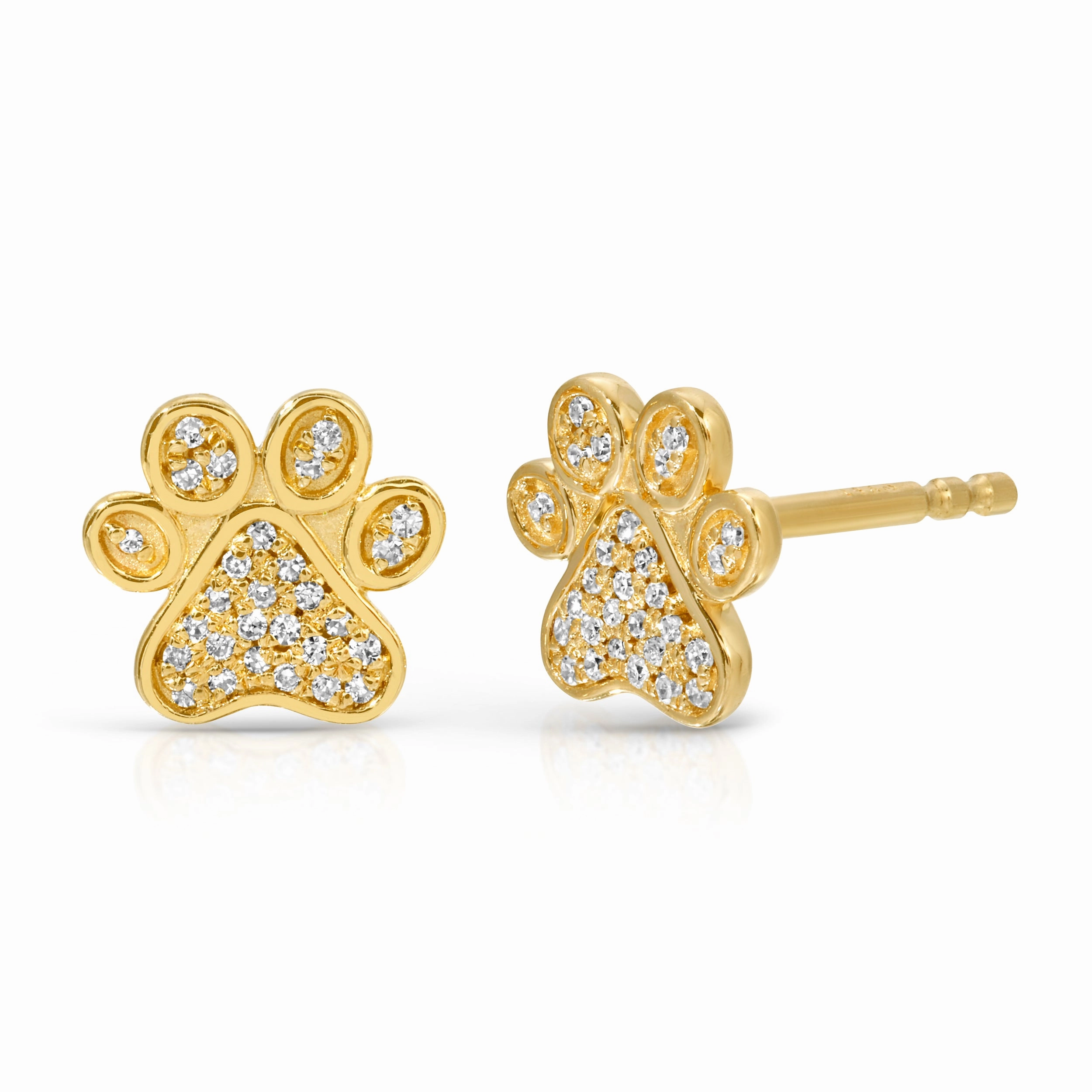 Pav Charm Stud - Paw
