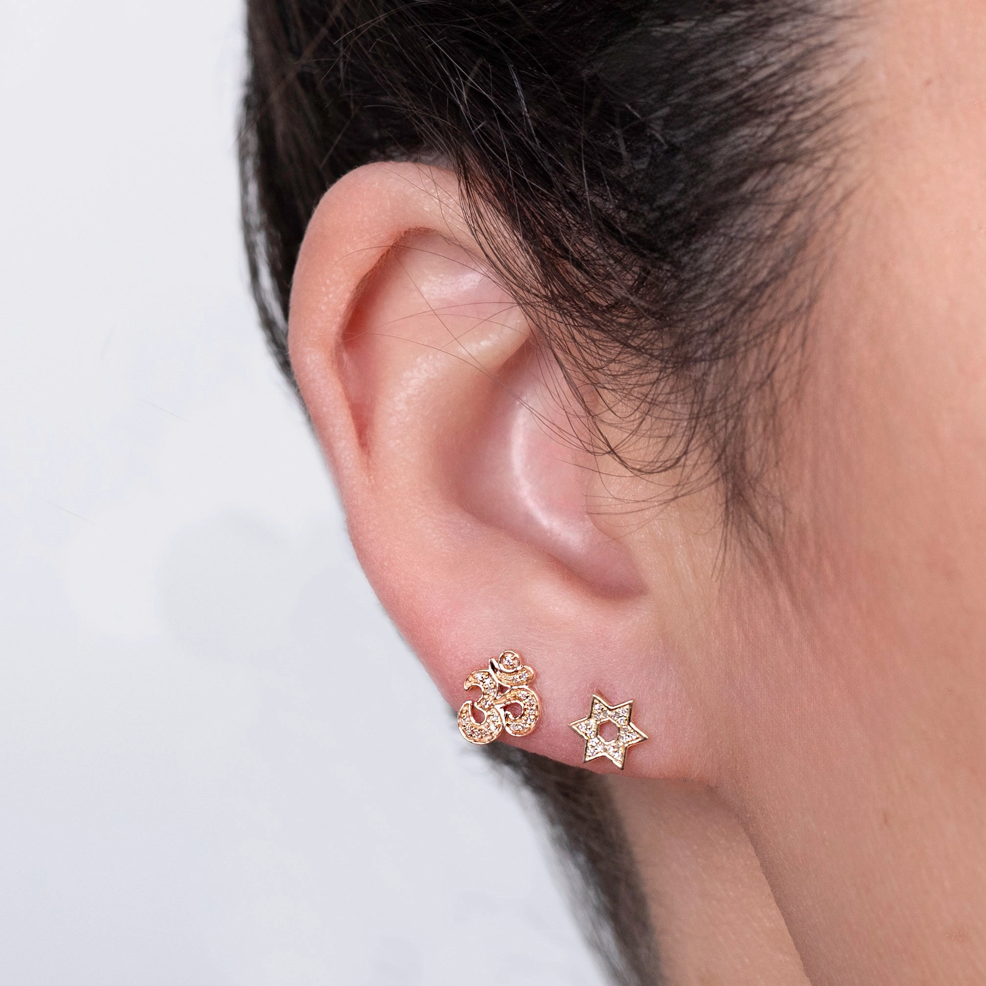 Pav Charm Stud - Star of David