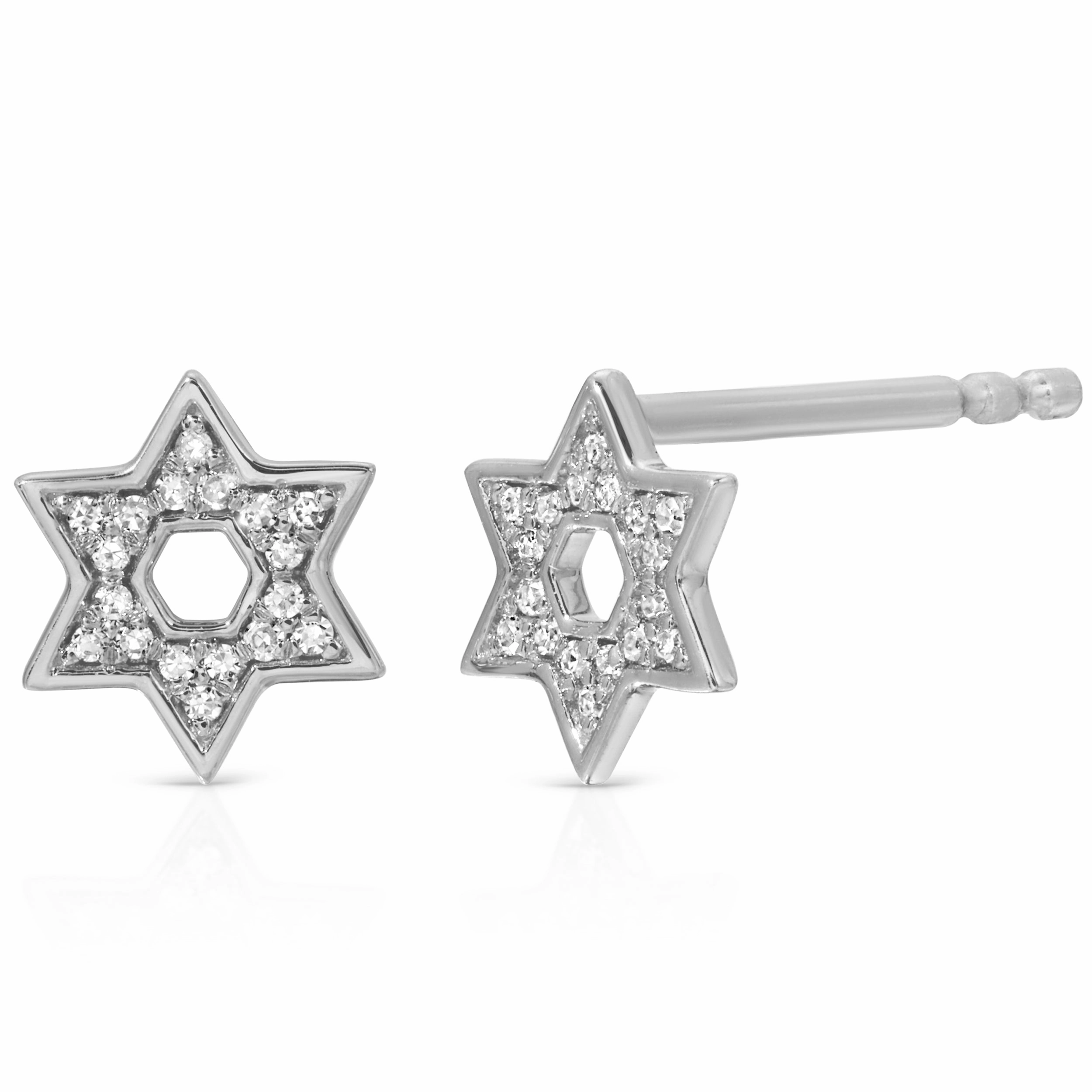 Pav Charm Stud - Star of David