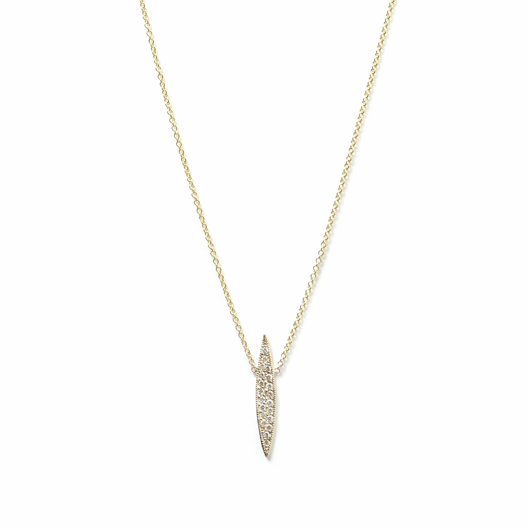 Pav Long Horizon Necklace
