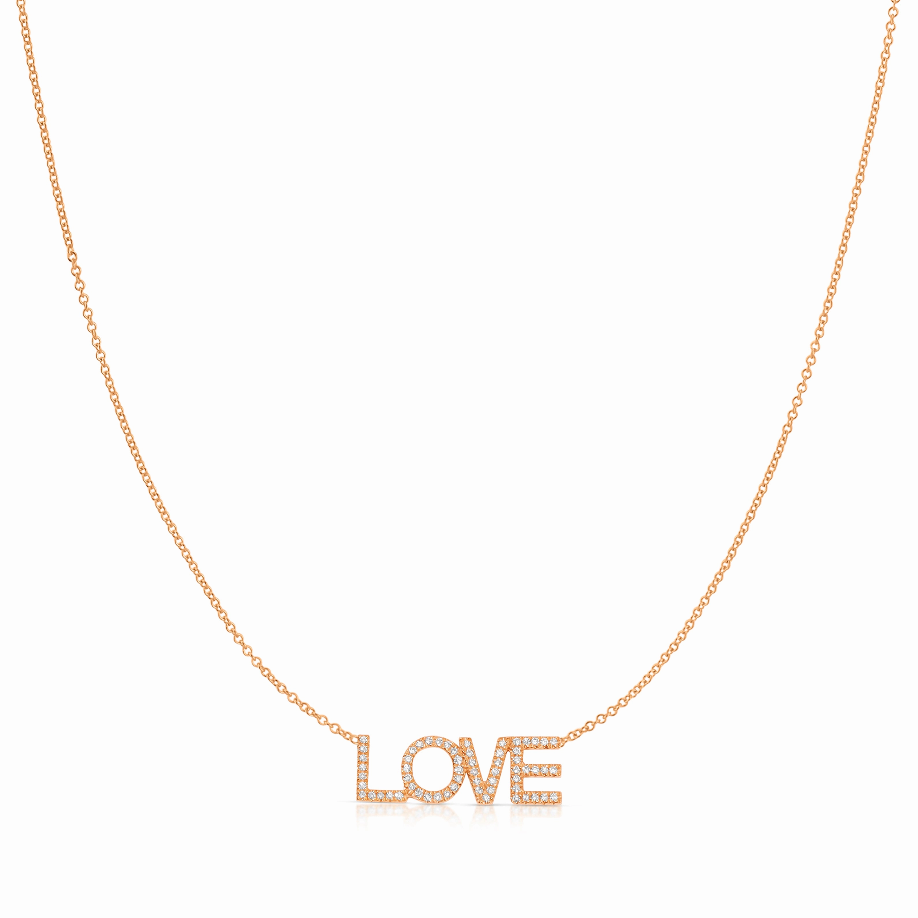 Pav LOVE Necklace