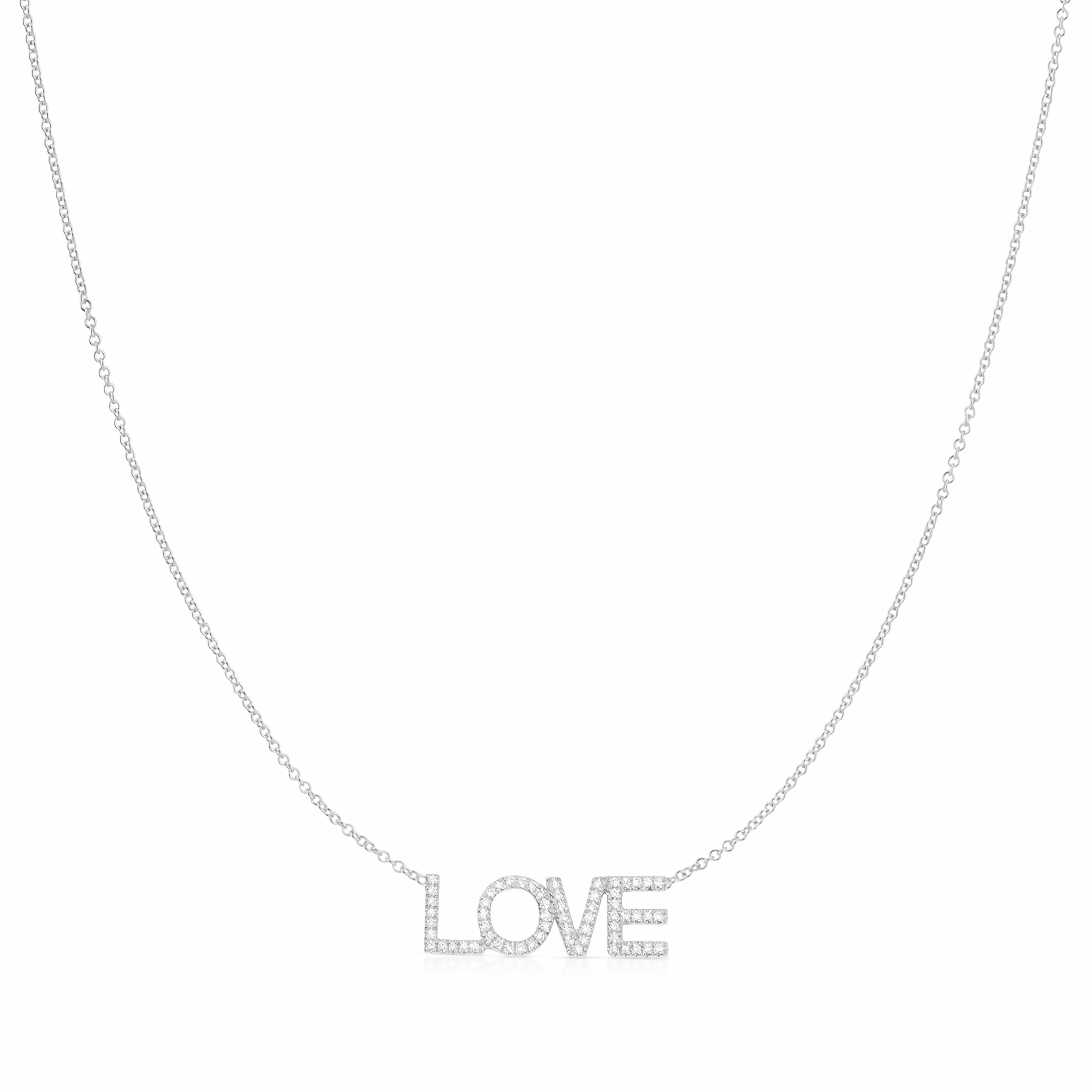Pav LOVE Necklace