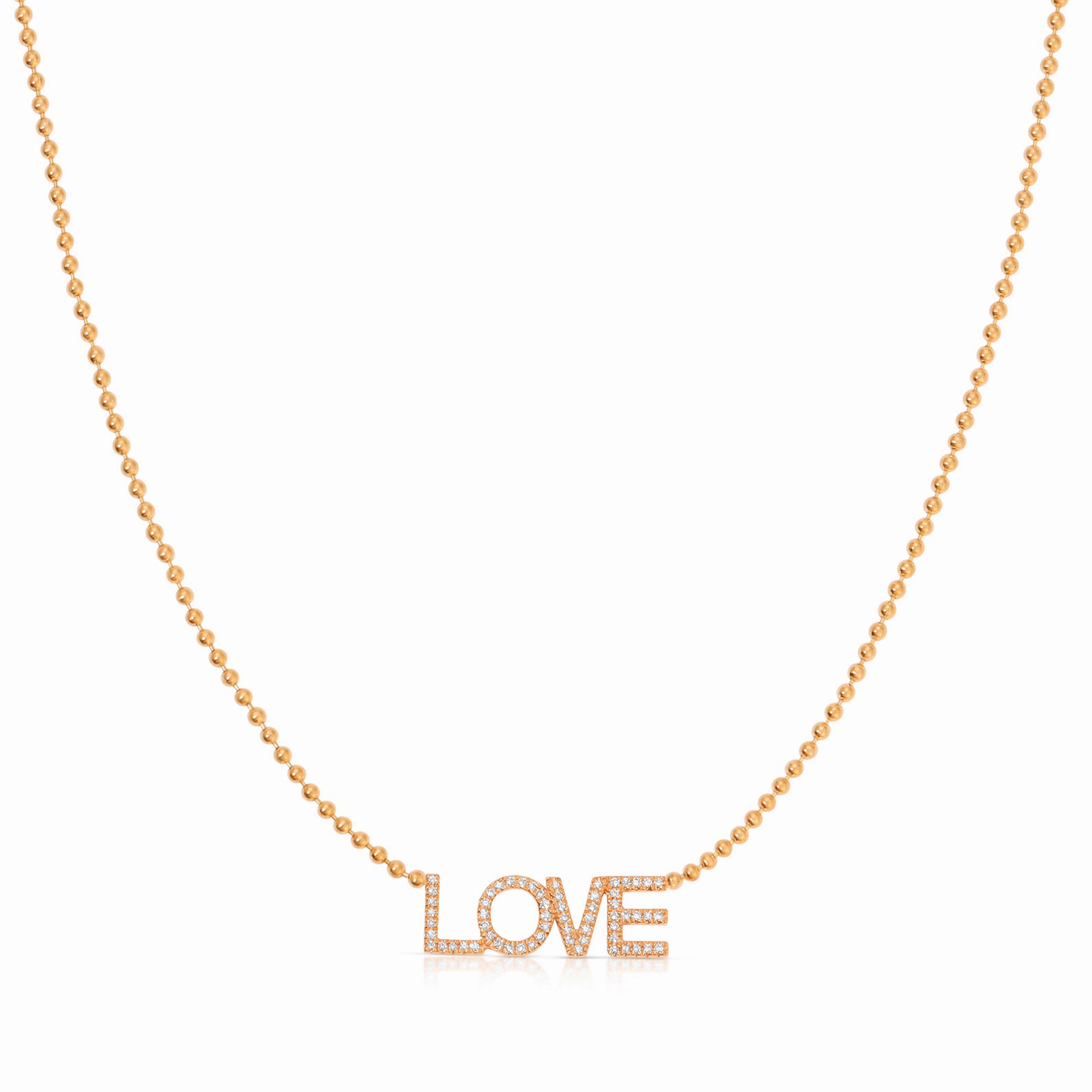 Pav LOVE Necklace