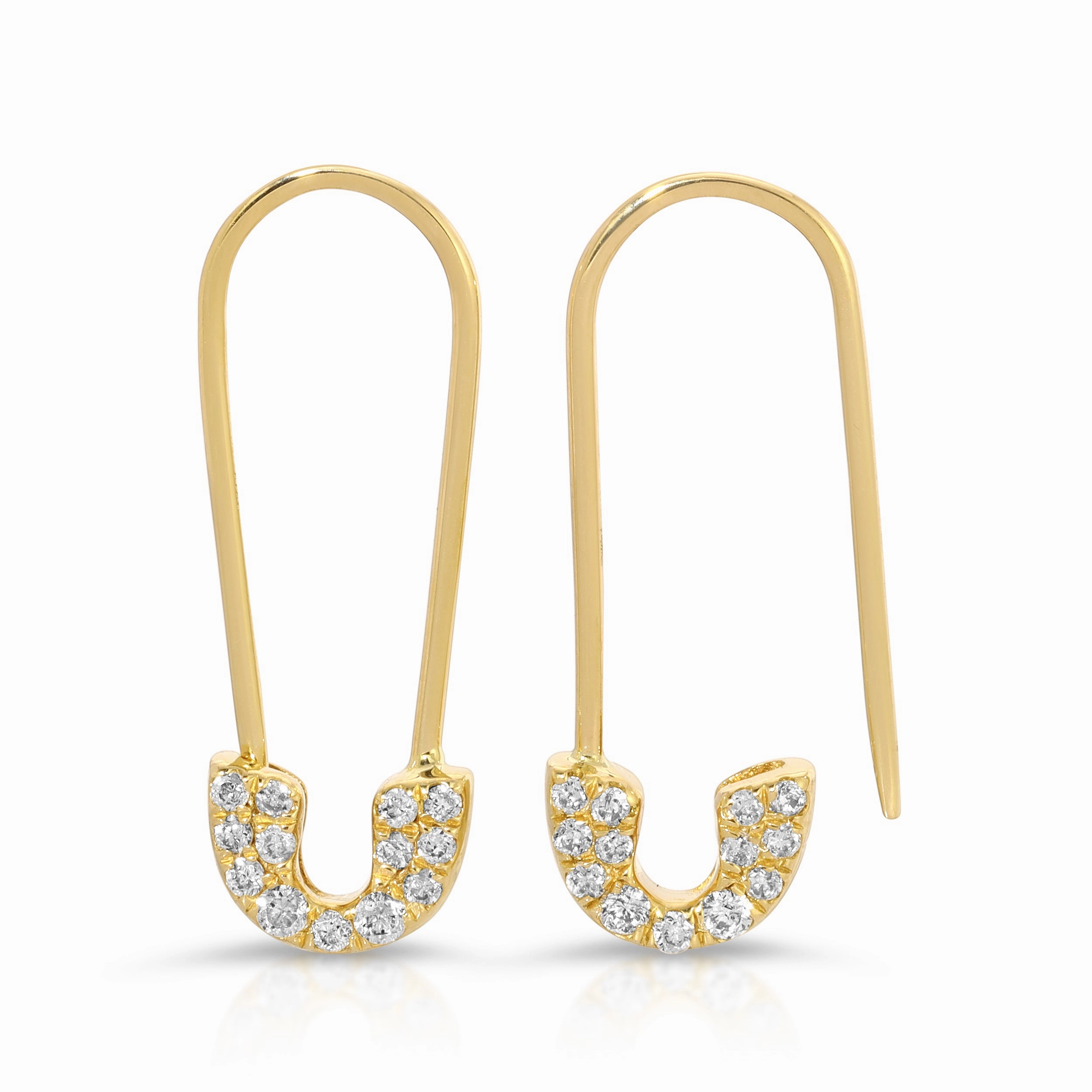 Pav Safety Pin Earring