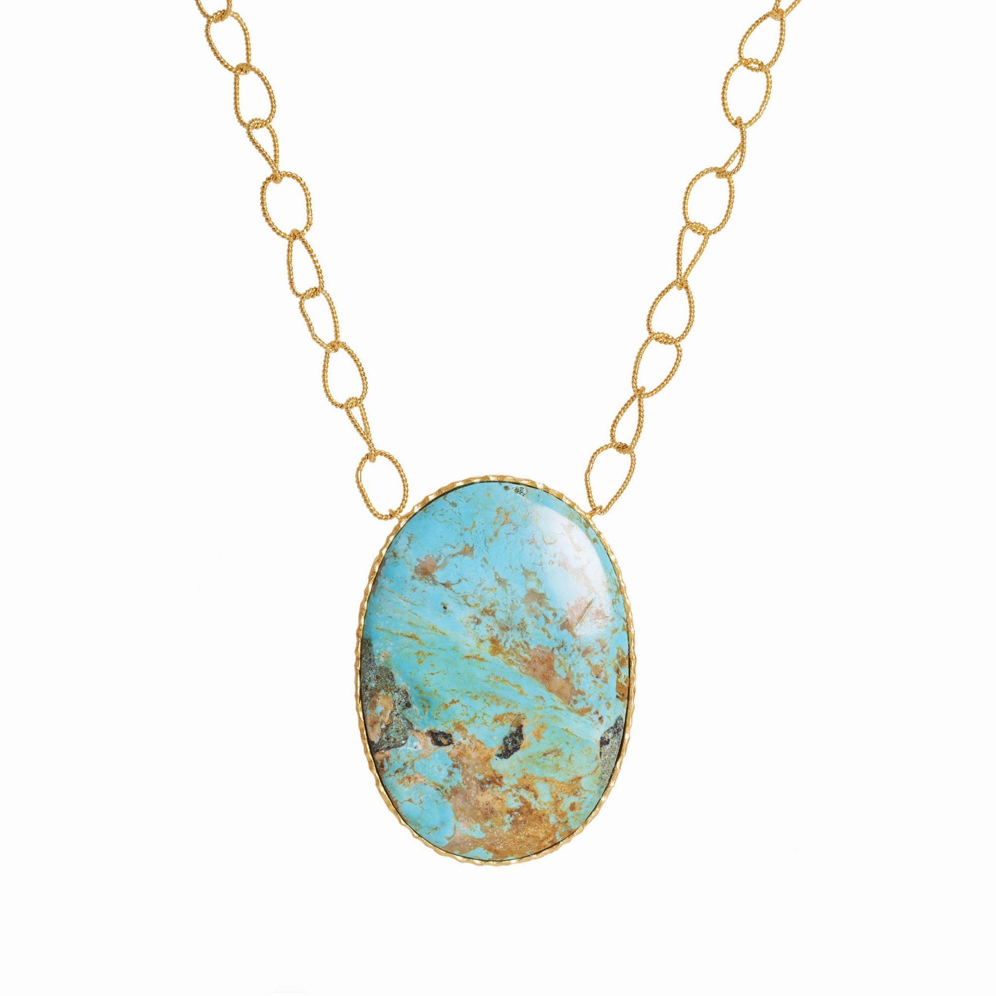 Pendant Necklace - Turquoise