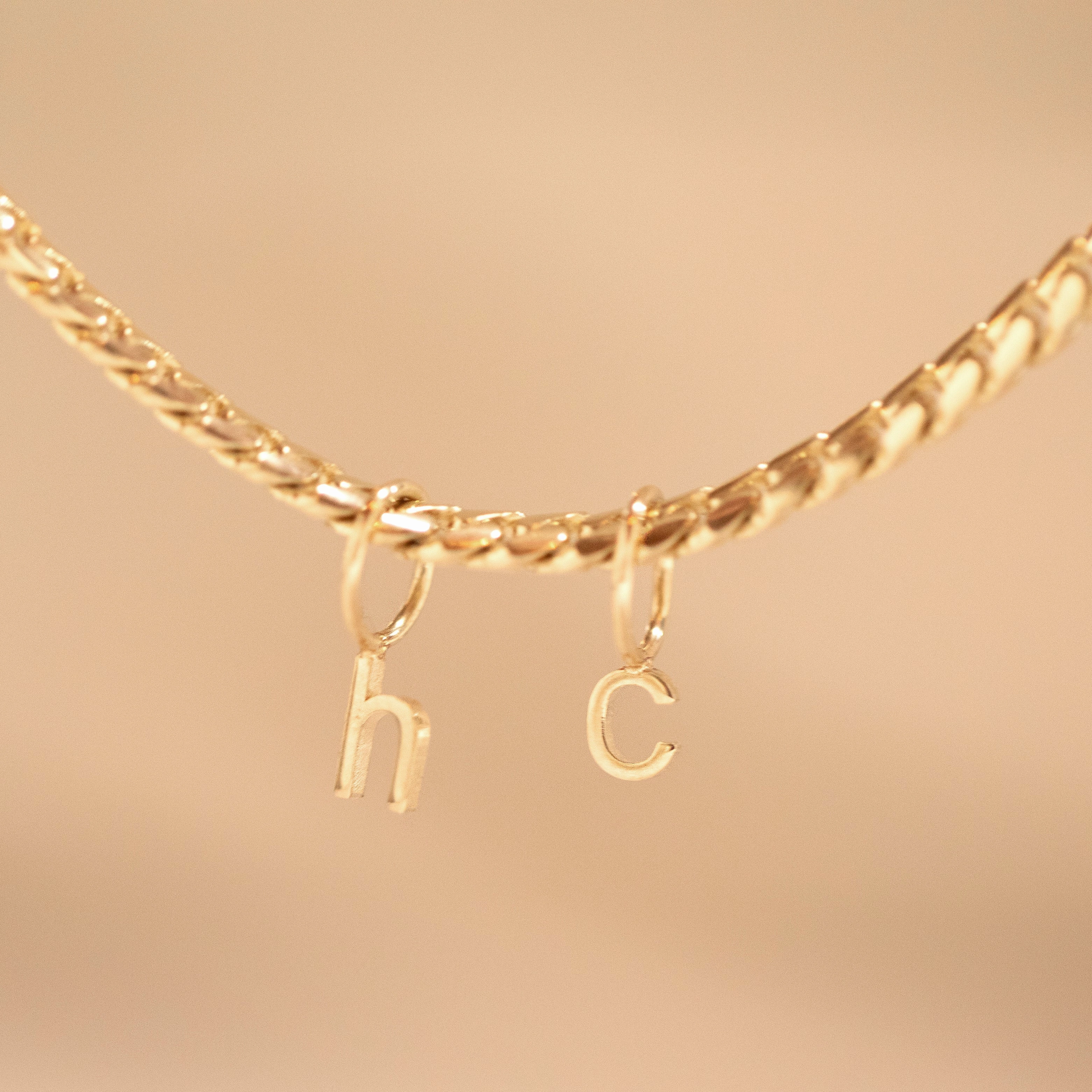 Petite Letter Charm