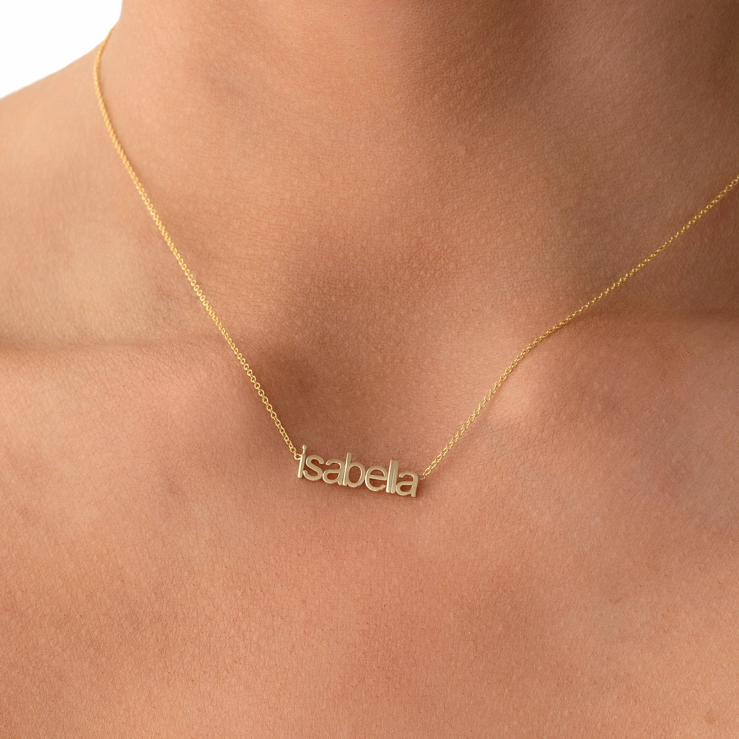 Petite Nameplate Necklace