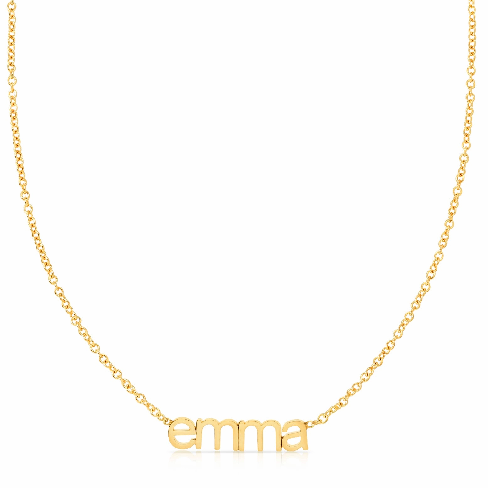 Petite Nameplate Necklace