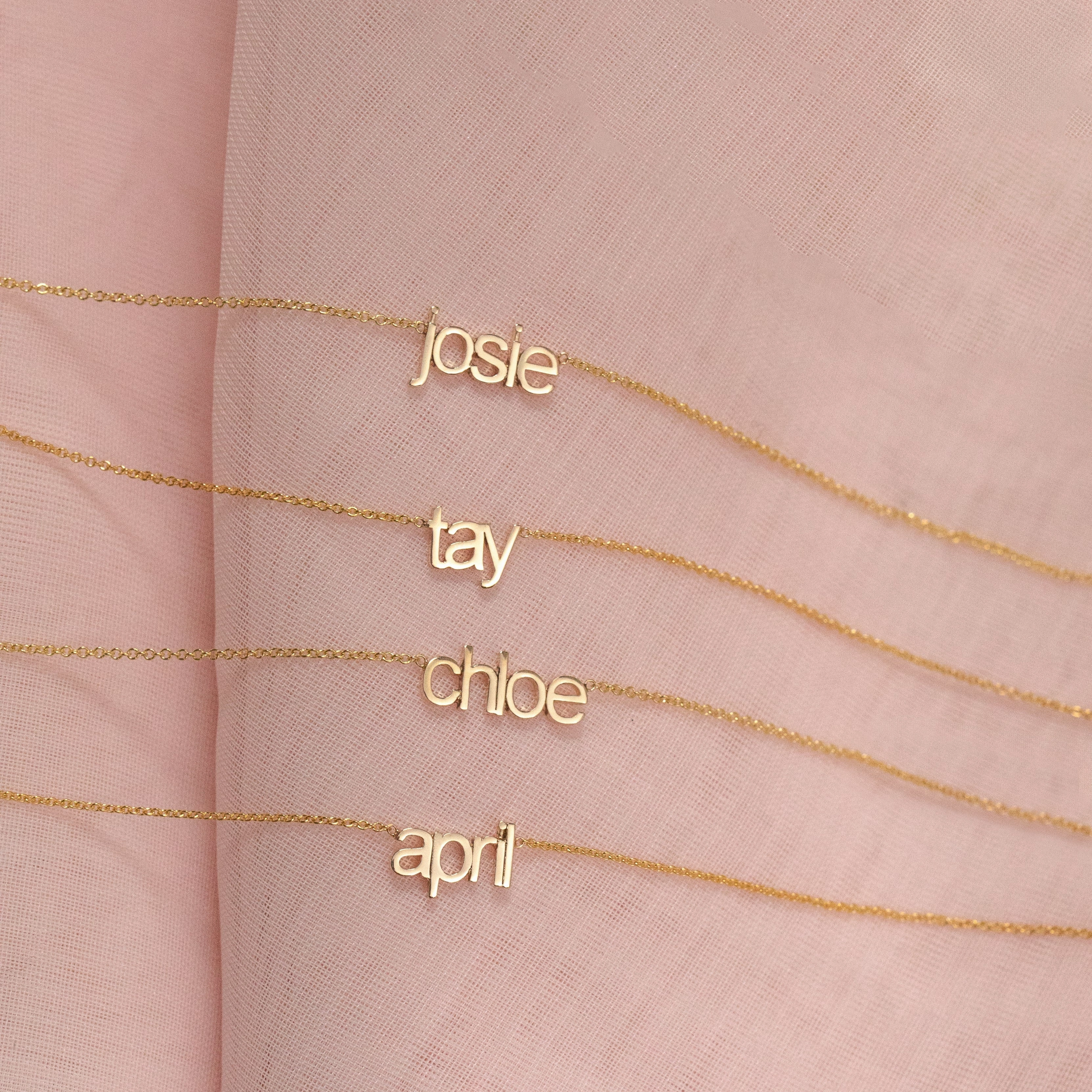 Petite Nameplate Necklace