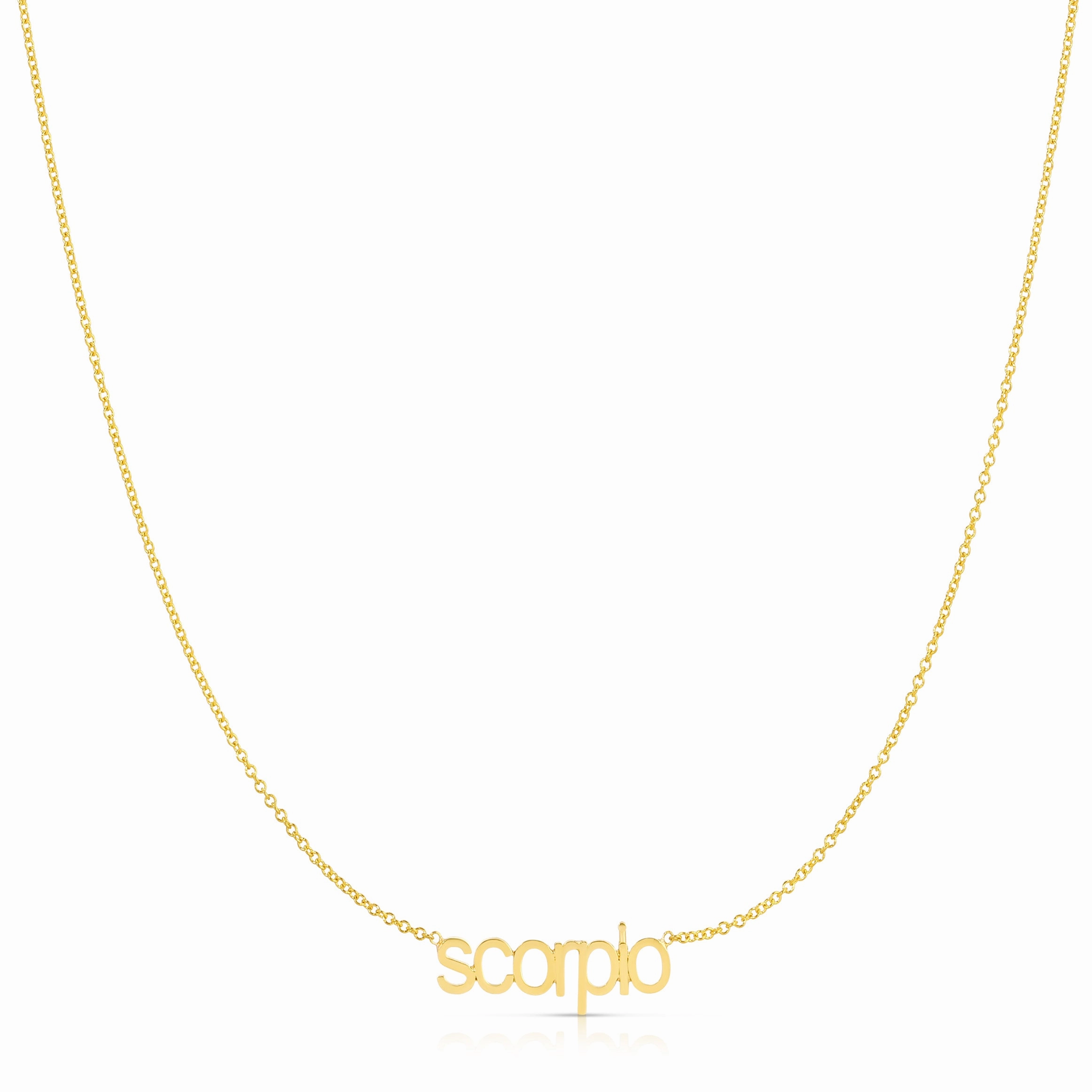 Petite Zodiac Necklace