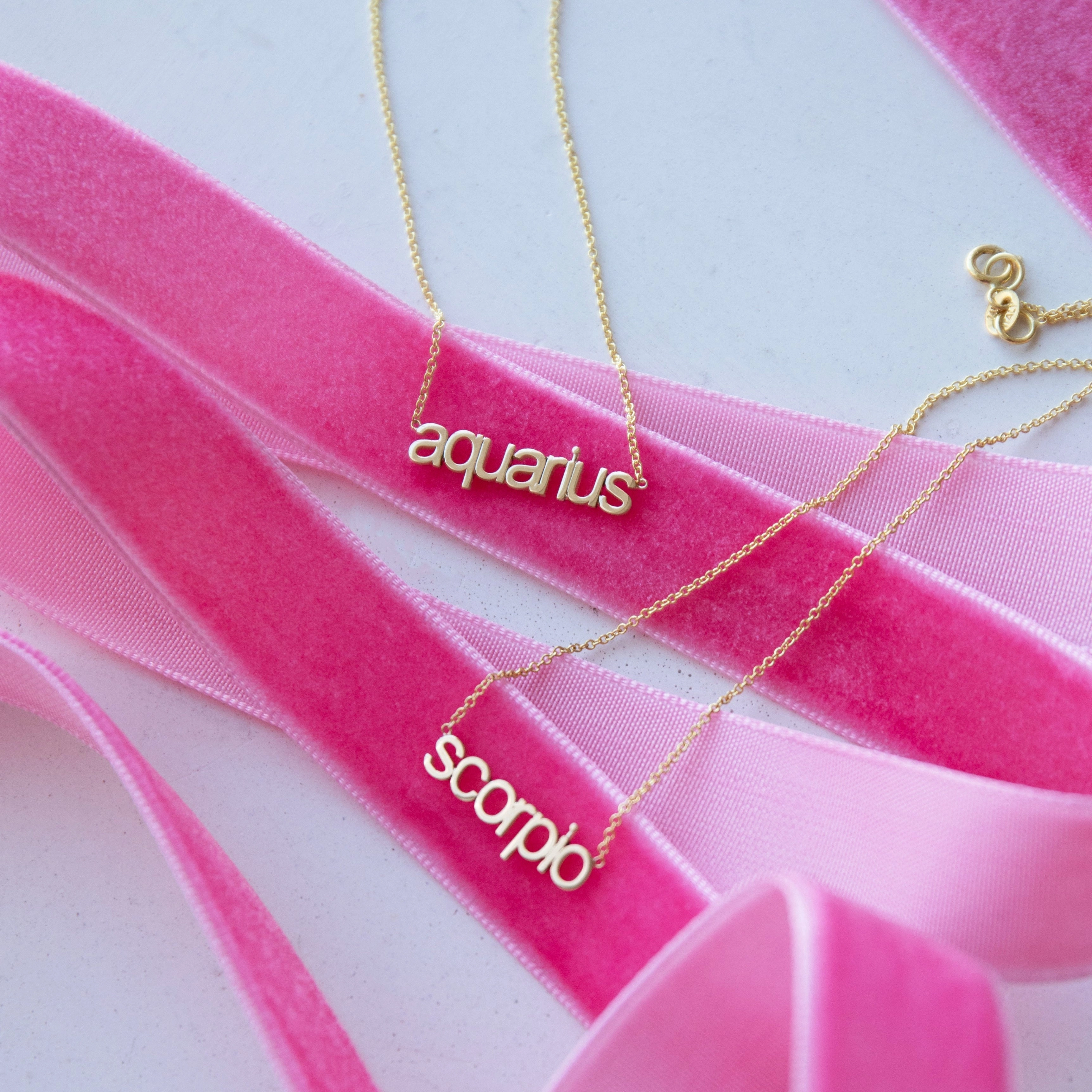 Petite Zodiac Necklace