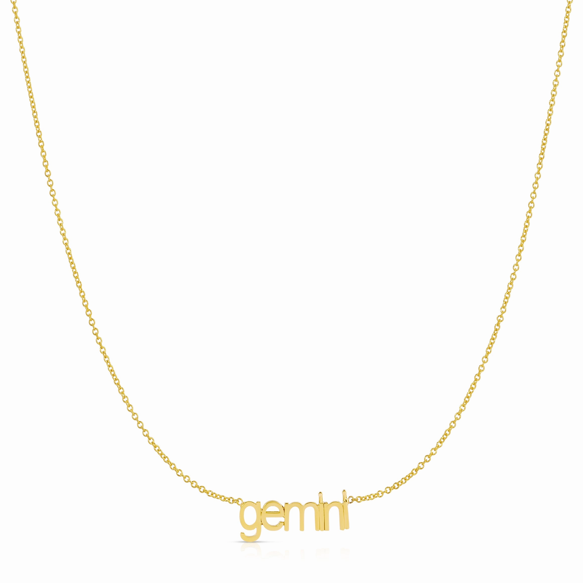 Petite Zodiac Necklace