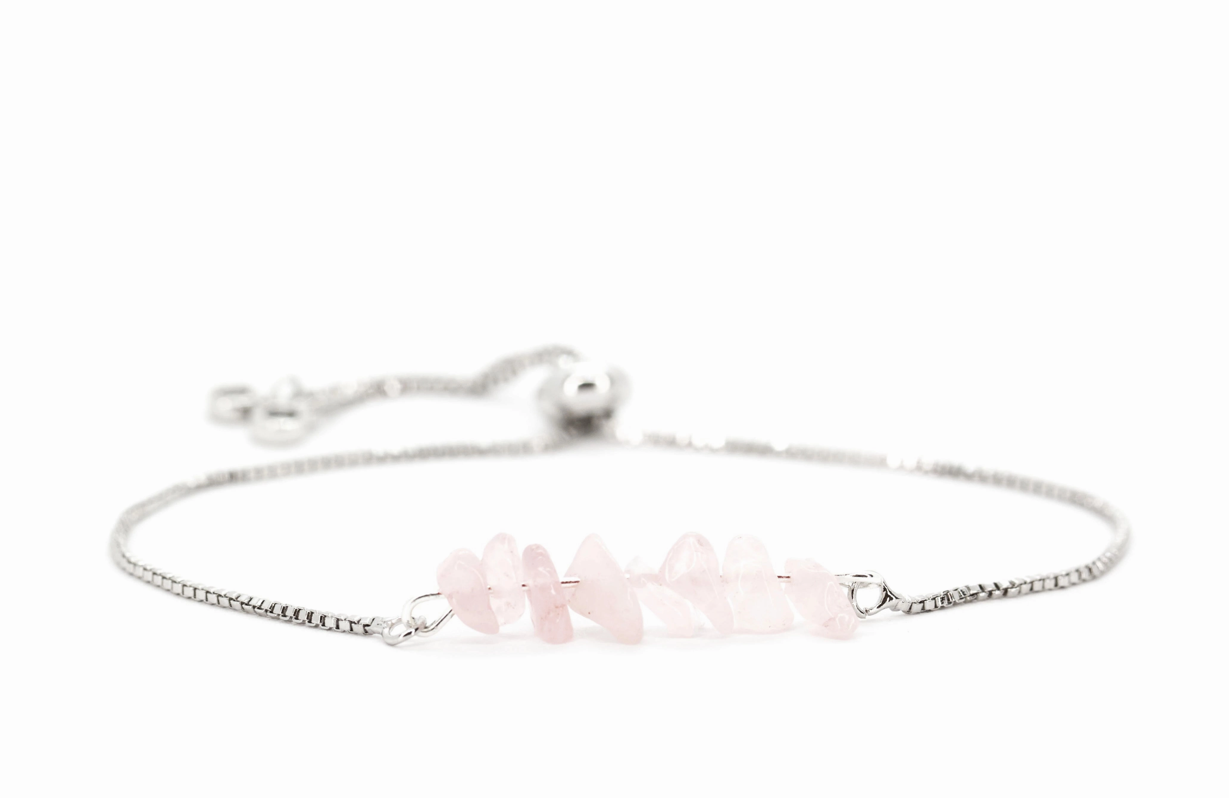 Rock Candy ~ Rose Quartz Bolo