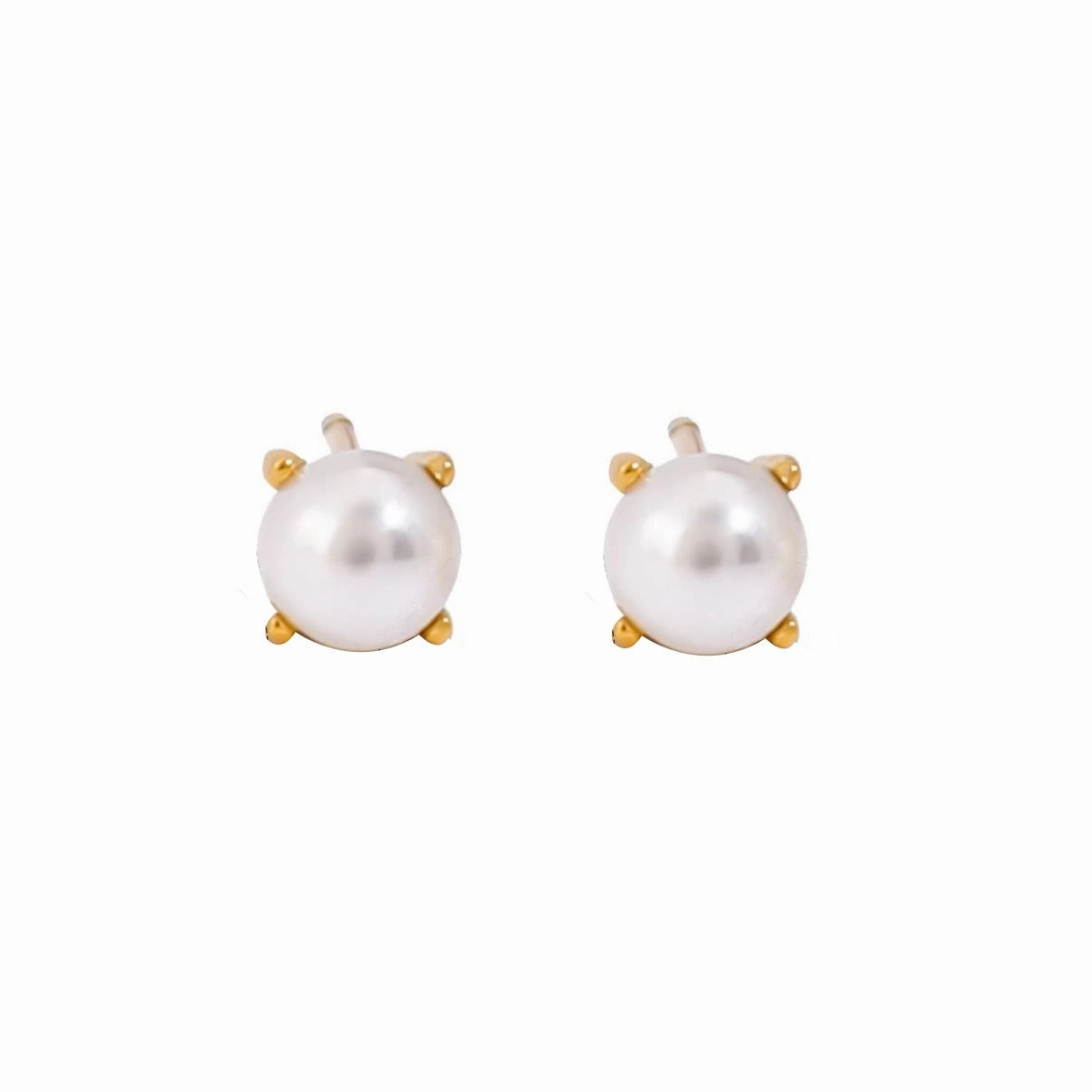 Salted Pearl Studs
