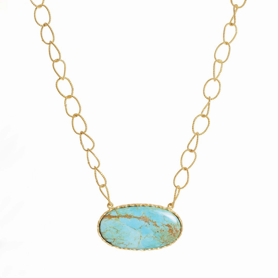 Simple Necklace - Turquoise