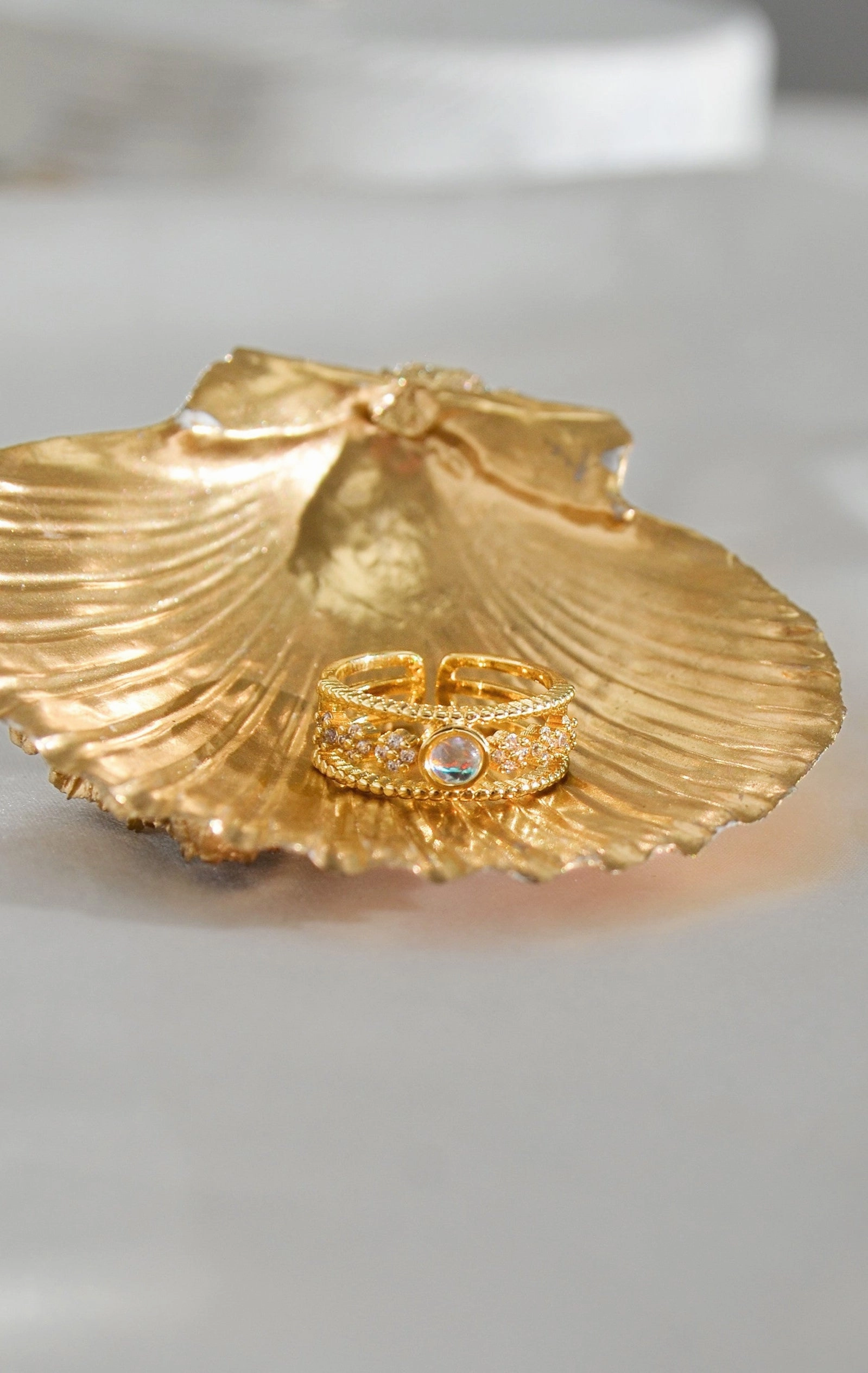 SIRENA MOONSTONE RING