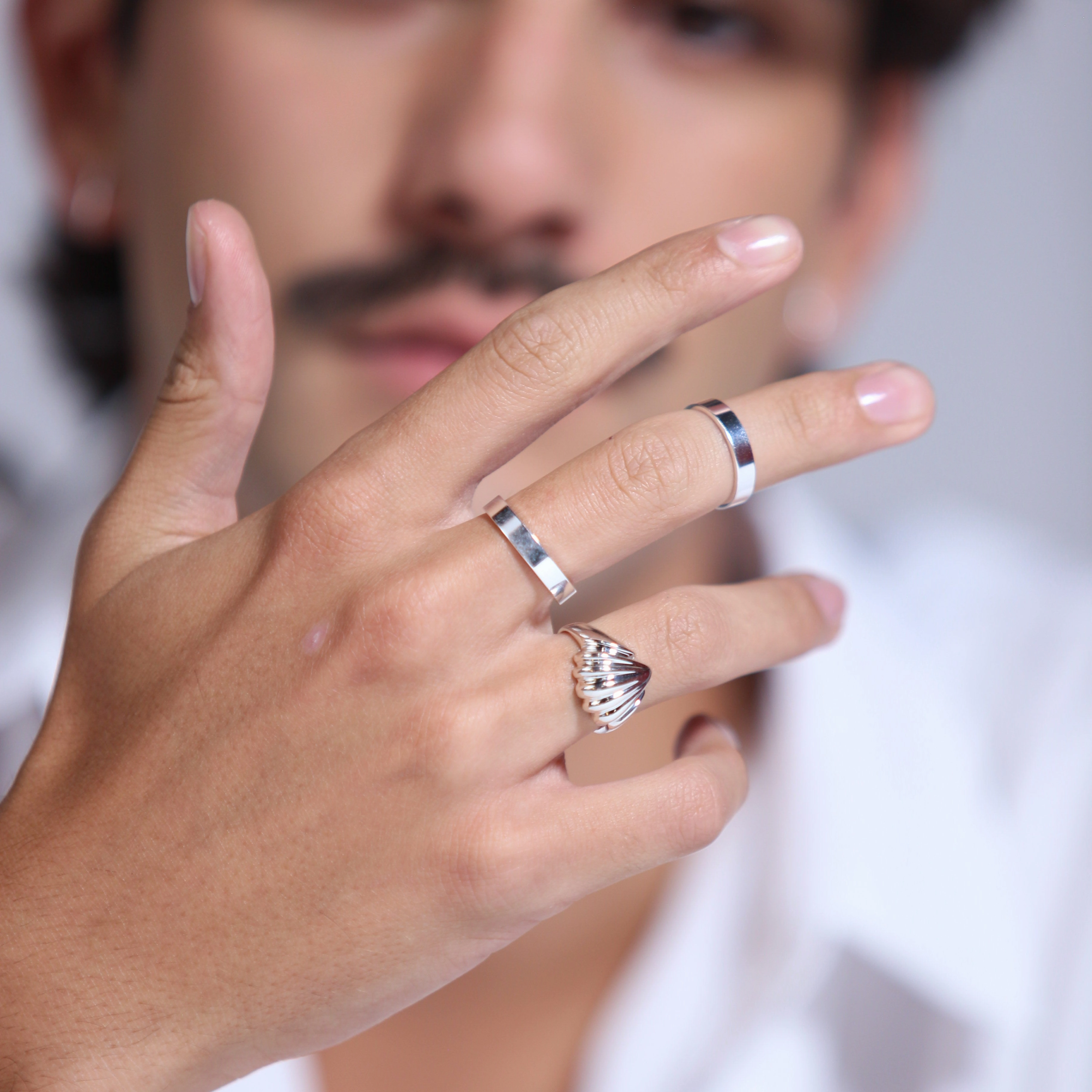 Sterling Silver 4mm Band