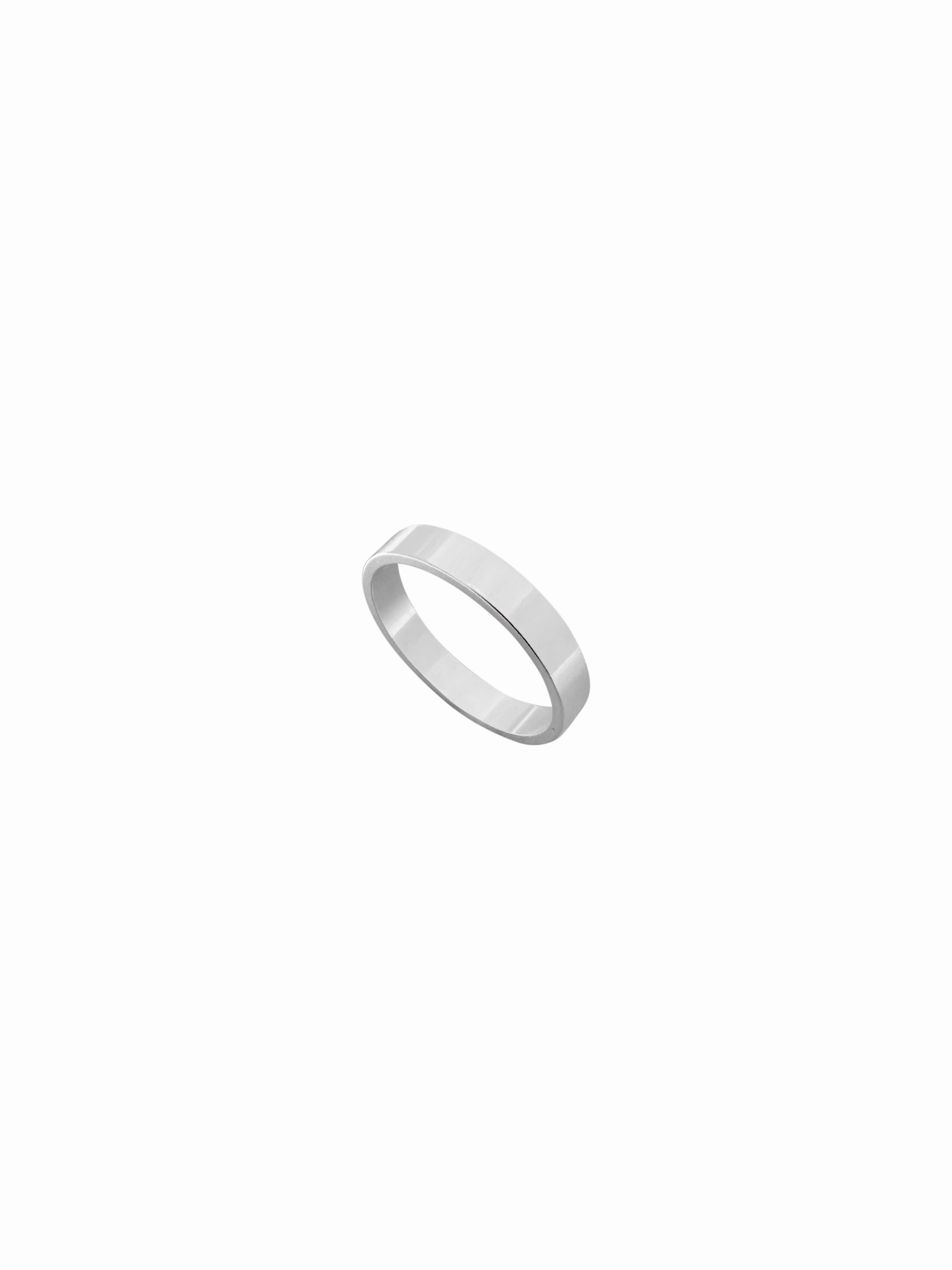 Sterling Silver 4mm Band