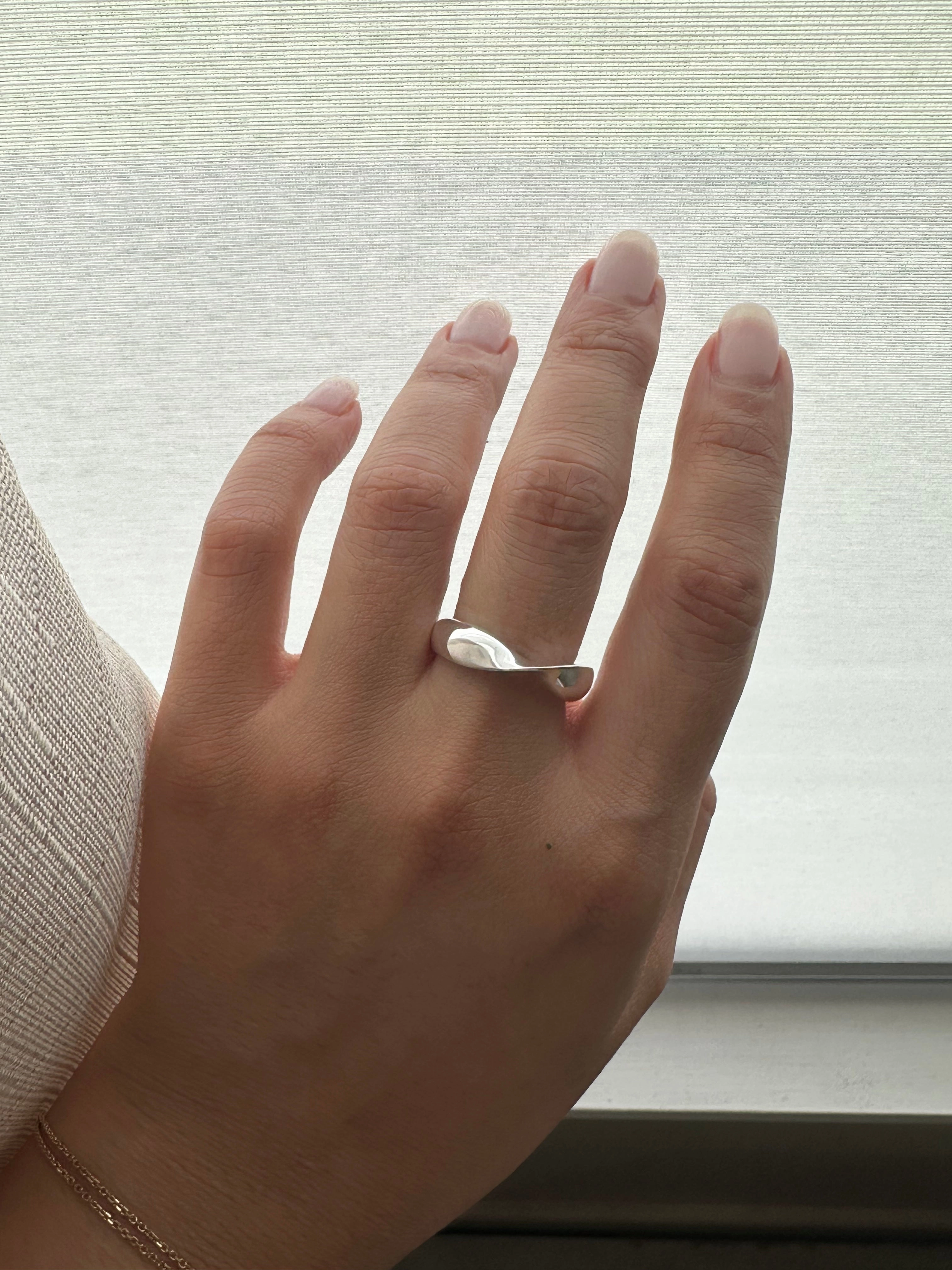 Sterling Silver Twist Ring