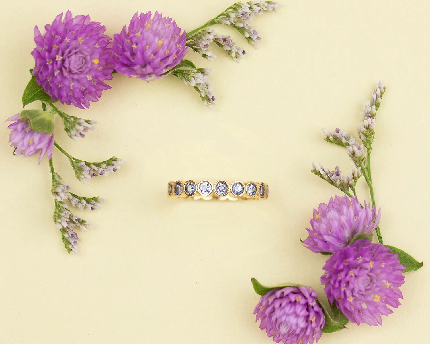The Periwinkle Bouquet Ring