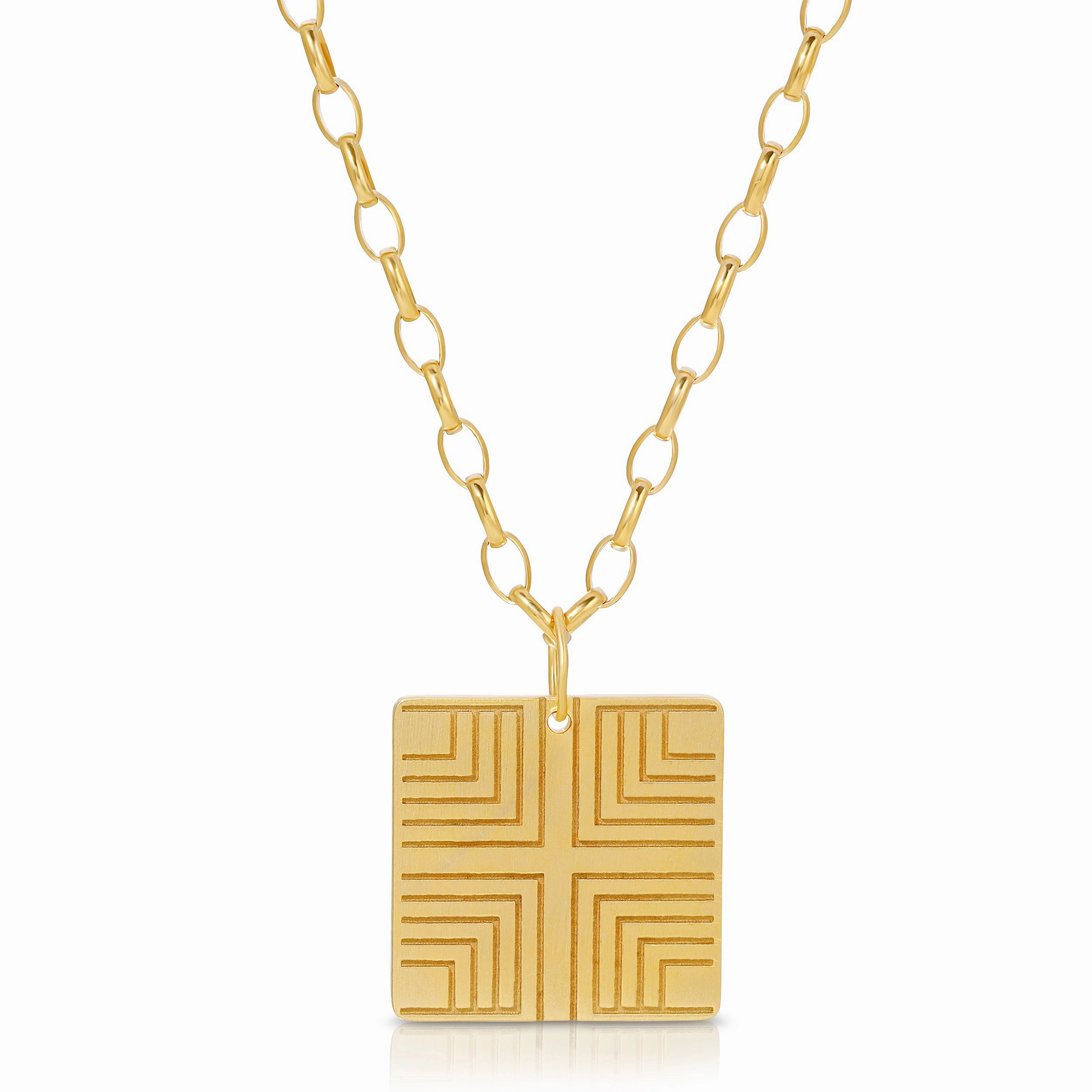 Virtues Pendant - Square